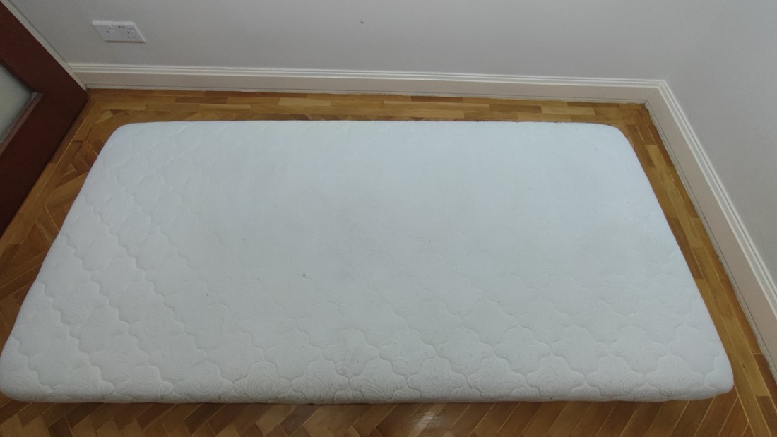 Fresh mattress after treatment